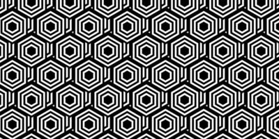 Stylish monochrome hexagon pattern. Design for prints, digital projects. vector
