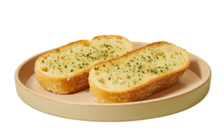 Perfectly Crisp Garlic Bread Slices png