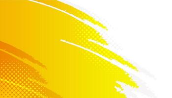 abstract yellow background with halftone effect vector