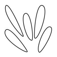 Hand Drawn Bizarre Abstract Geometric Unusual Shapes vector