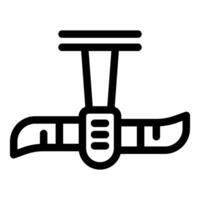 Smart farm technology icon representing automated irrigation system vector
