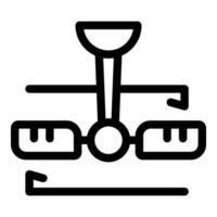 Ceiling fan with light fixture providing illumination and air circulation vector