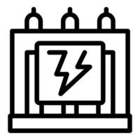 Electric transformer distributing high voltage power generating electricity vector