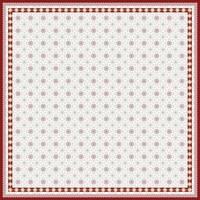Flat arabic pattern background and Hijab Textile vector