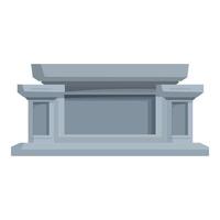 Modern building facade representing contemporary architecture vector