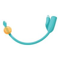 Urinary catheter providing continuous bladder drainage vector