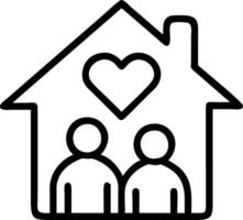 Glossy background with an image of a family house concept as A glossy background featuring an image of a house representing home and the continuity of family life across generation vector