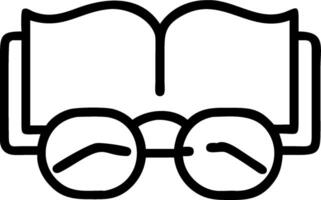Glossy background with a set of open books and reading glasses concept as A glossy surface showing open books and reading glasses symbolizing care wisdom and knowledge passed acros vector