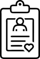 Glossy background with a caregiver badge clipped to a medical clipboard concept as A glossy surface with a caregiver badge clipped to a medical clipboard symbolizing healthcare pro vector