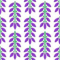 Geometric wisteria vines seamless tile pattern modern isolated white background perfect for contemporary branding packaging concept as Geometric wisteria vines seamless pattern on vector