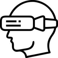Futuristic Macro of Virtual Brainstorming Tools concept as A macro close up of virtual reality headsets and interactive holograms used by a team in a futuristic brainstorming sessi vector