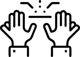 Futuristic Macro Brainstorming concept as A close up shot of professionals hands interacting with holographic interfaces during a futuristic brainstorming session featuring sleek t vector