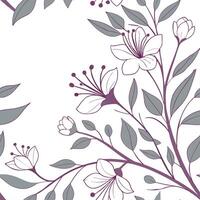 Symmetrical Floral Mandala Seamless Tile Pattern with Vibrant Hues for Spiritual and Decorative Settings Perfect for Photo Stock Concepts with Left Space vector