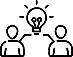 Candid Creative Idea Exchange Capturing Team Collaboration and Innovation in a Modern Office Brainstorming Session Stock Photo Concept with Ample Copy Space for Your Creative Ne vector
