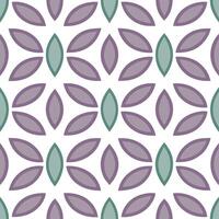 Botanical Wisteria Leaves Seamless Tile Pattern on White Background for Spring Textiles Branding vector