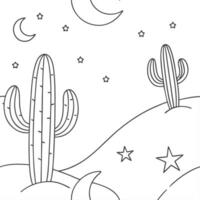 Botanical garden cactus seamless tile pattern with various cactus species in natural greens on white background perfect for serene spaces concept as Various cactus species in natur vector