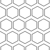 Dynamic Color Block Hexagon Pattern on White Background for Bold Adventurous Brand Identity vector