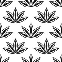 Intricate Black and White Bird of Paradise Seamless Pattern with Bold Linework on White Background Perfect for Contemporary Designs in Photo Stock with Left Space vector
