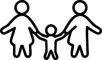Bokeh digital art of a family playing in the park holding hands in a circle vector