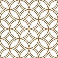Art deco square lattice seamless pattern ornate isolated white background ideal for glamorous branding wedding invitations editorial layouts vector