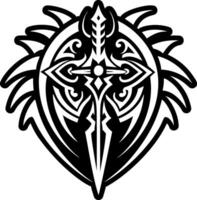 A solid style icon of hobo arrows symbol vector