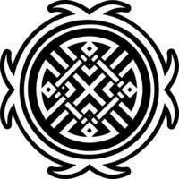 Hobo wander icon in solid style vector