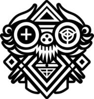 Hobo band symbol icon in glyph style vector