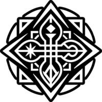 Moving hobo symbol icon in glyph style vector