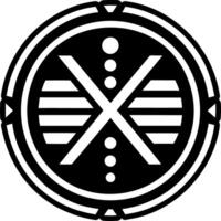 Alright hobo symbol icon in filled style vector