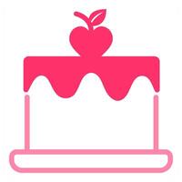 Cake icon concept vector
