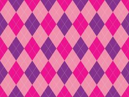 Argyle pattern seamless. Fabric texture vector
