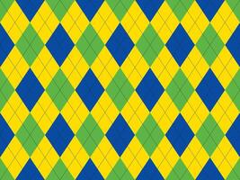 Argyle pattern seamless. vector