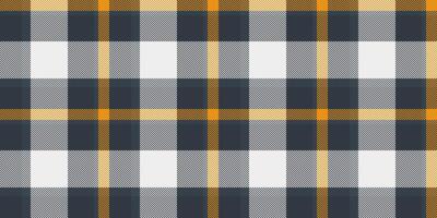 Stylish white, gray, and orange plaid pattern. Ideal for textile design, fashion, home decor, or website backgrounds. Clean lines and vibrant colors create a modern, versatile texture. vector