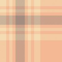 Elegant herringbone plaid pattern in soft peach and beige tones. Ideal for textile design, apparel, stationery, or website backgrounds. vector