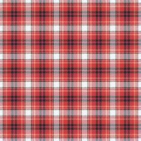 Modern fabric textile tartan, graphic texture background. Sale plaid seamless check pattern in red and dark colors. vector