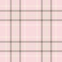 Gift check texture fabric, choose textile seamless background. Naked pattern plaid tartan in light and stone grey colors. vector