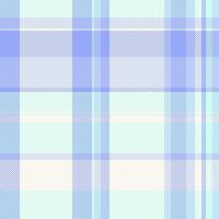 Traditional fabric texture check, picture tartan textile seamless. Open background pattern plaid in light and sea shell colors. vector