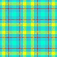 Many background seamless textile, up texture tartan fabric. Africa pattern plaid check in cyan and bright colors. vector