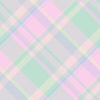 Subtle pastel plaid pattern. Perfect for feminine designs, branding, websites, or textile prints. Soft colors create a calming and stylish aesthetic. Ideal for backgrounds, packaging, and more. vector