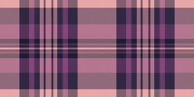 Bedroom seamless pattern check, free fabric tartan background. Creativity textile plaid texture in light and dark colors. vector