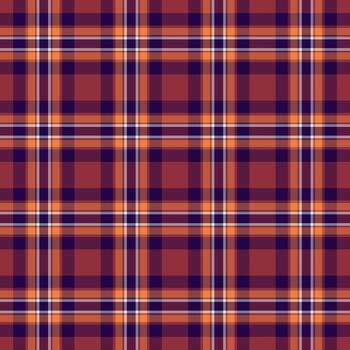 Repeat background fabric texture, spring plaid textile. Design pattern check seamless tartan in red and pink colors. vector
