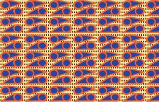 larva of a mosquito african pattern vector