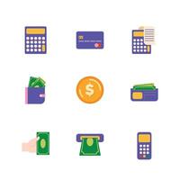 Finance and Ecommerce vector