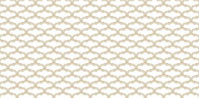 chinese style pattern Modern geometric ornament with repeating elements golden colors isolated white backgrounds for chinese new year card backgrounds, surface textures, books covers, banners vector