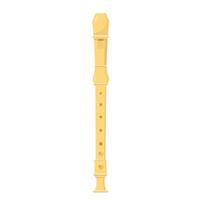 Recorder Flat Illustration. Clean Icon Design Element on Isolated White Background vector