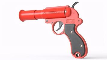 Red flare gun and ammo 2 photo
