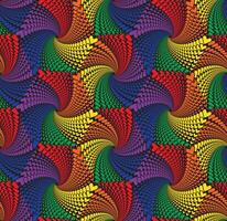 Abstract Geometric with Heart Pride Repeat Pattern Background Wallpaper vector