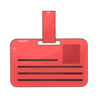 Custom name tag vector
