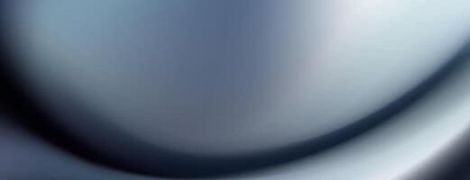 Abstract background with a flowing silver and blue gradient vector