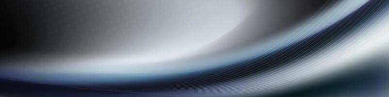 Abstract flowing background with a blue and silver gradient vector